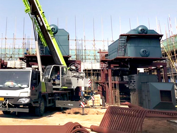 7MW、2.8MW  SZL燃煤熱水鍋爐項目