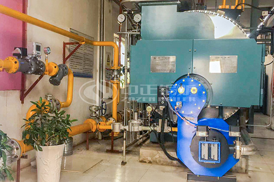 內(nèi)蒙古精卓羊絨制品2噸WNS系列冷凝式燃氣蒸汽鍋爐項目